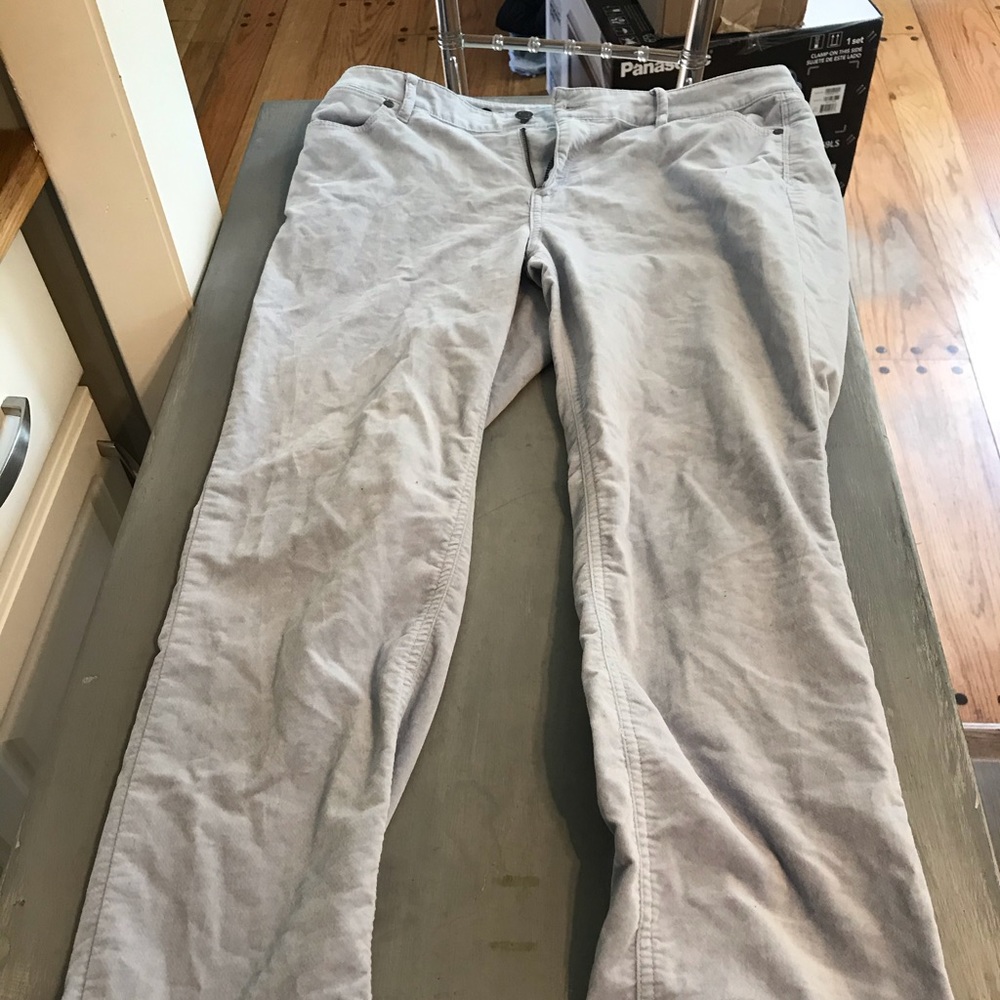 Talbots Blue Crush Velvet Pants